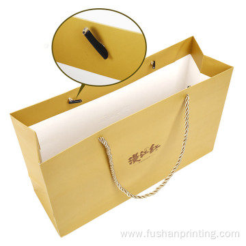 OEM free sample customized printing handmade paper bag